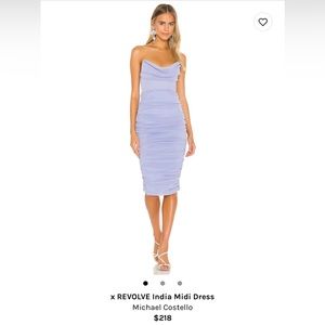Michael Costello India Midi Dress